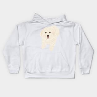 Cute Puppy Smiling Kids Hoodie